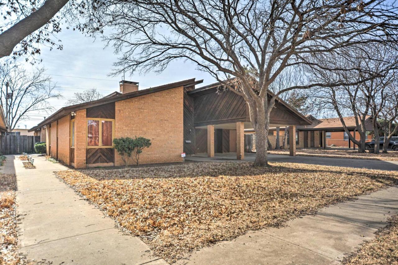 Lubbock Townhome With Grill Near Ttu And Downtown! Экстерьер фото